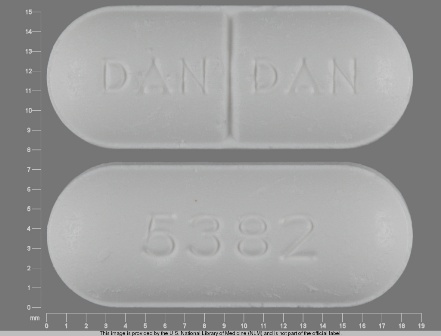 DAN DAN 5382: (0591-5382) Methocarbamol 750 mg Oral Tablet by Watson Laboratories, Inc.