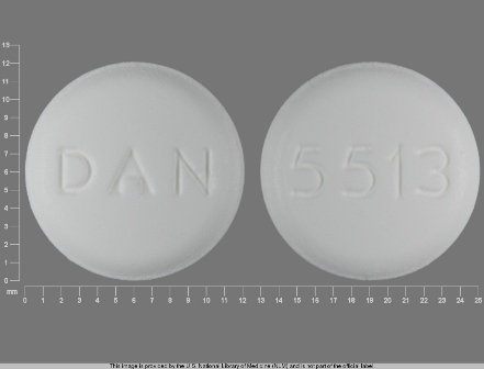 DAN 5513: (0591-5513) Carisoprodol 350 mg Oral Tablet by Aidarex Pharmaceuticals LLC