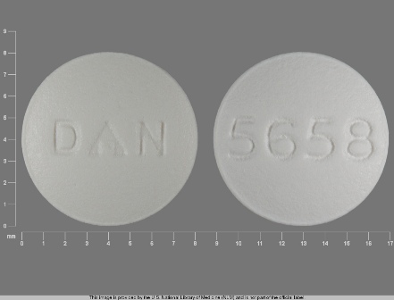 DAN 5658: (0591-5658) Cyclobenzaprine Hydrochloride 10 mg Oral Tablet by Remedyrepack Inc.
