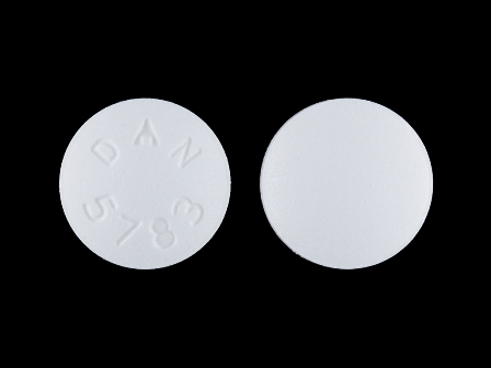 DAN 5783: (0591-5783) Atenolol and Chlorthalidone Oral Tablet by Remedyrepack Inc.