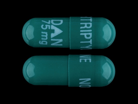 NORTRIPTYLINE DAN 75 mg: (0591-5789) Nortriptyline (As Nortriptyline Hydrochloride) 75 mg Oral Capsule by Watson Laboratories, Inc.
