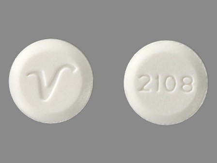 2108 V: (0603-2108) Amlodipine (As Amlodipine Besylate) 2.5 mg Oral Tablet by Clinical Solutions Wholesale