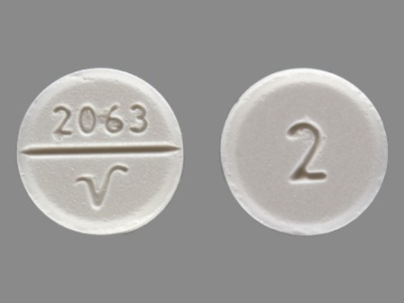 2063 V 2: (0603-2337) Apap 300 mg / Codeine Phosphate 15 mg Oral Tablet by Qualitest Pharmaceuticals