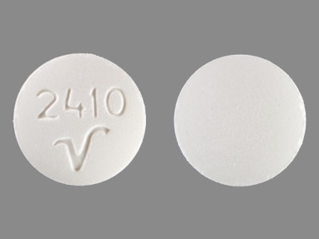 2410 V: (0603-2582) Carisoprodol 350 mg Oral Tablet by Blenheim Pharmacal, Inc.