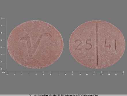 25 41 V: (0603-2957) Clonidine Hydrochloride 100 Mcg Oral Tablet by A-s Medication Solutions LLC