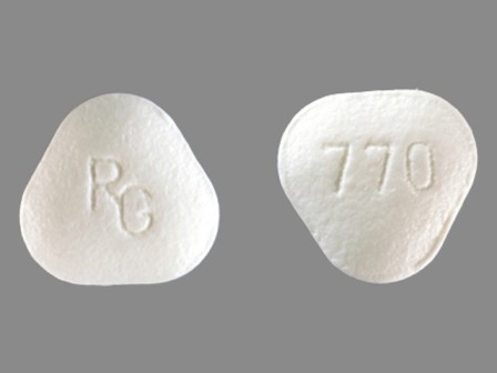 RG 770: (0603-3633) Fin5c 5 mg Oral Tablet by Qualitest Pharmaceuticals
