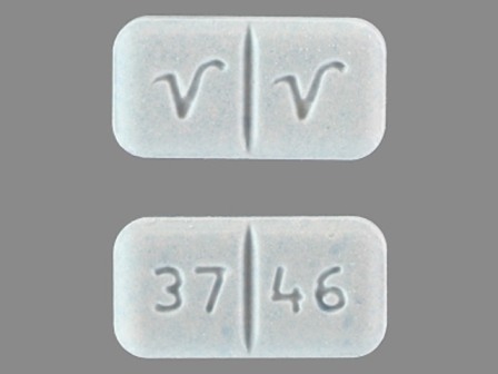 37 46 V V: (0603-3746) Glimepiride 4 mg Oral Tablet by Qualitest Pharmaceuticals