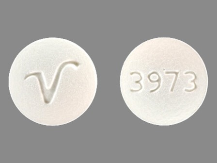 3973 V: (0603-4212) Lisinopril 20 mg Oral Tablet by Remedyrepack Inc.
