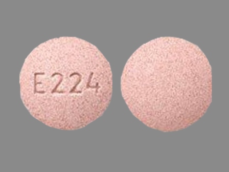 E224: (0603-4654) Montelukast Sodium 5 mg Oral Tablet, Chewable by A-s Medication Solutions