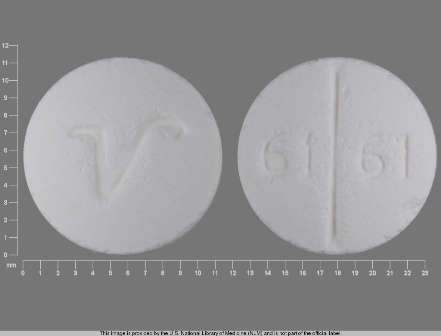 V 61 61 white tablet
