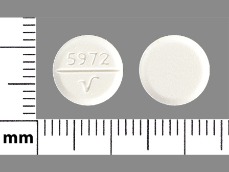 5972 V: (0603-6241) Trihexyphenidyl Hydrochloride 5 mg Oral Tablet by Remedyrepack Inc.