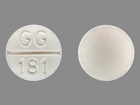 GG181: (0781-1071) Methazolamide 50 mg Oral Tablet by Sandoz Inc