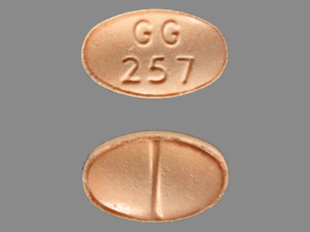 GG257: (0781-1077) Alprazolam .5 mg Oral Tablet by Ncs Healthcare of Ky, Inc Dba Vangard Labs