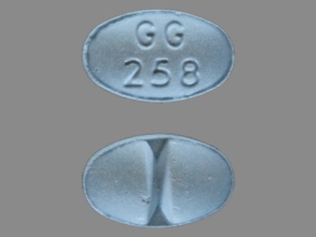GG258: (0781-1079) Alprazolam 1 mg Oral Tablet by Unit Dose Services