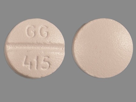 GG415: (0781-1228) Metoprolol Tartrate 100 mg (As Metoprolol Succinate 95 mg) Oral Tablet by Sandoz Inc