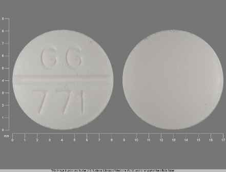 GG771: (0781-1452) Glipizide 5 mg Oral Tablet by Remedyrepack Inc.