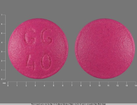 GG40: (0781-1486) Amitriptyline Hydrochloride 10 mg Oral Tablet, Film Coated by Blenheim Pharmacal, Inc.