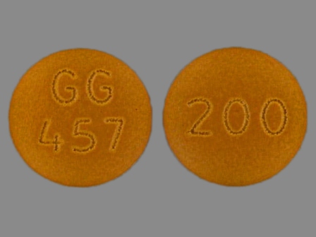 GG457 200: (0781-1719) Chlorpromazine Hydrochloride 200 mg Oral Tablet by American Health Packaging