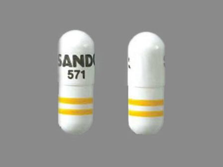 S SANDOZ 571: (0781-2271) Amlodipine (As Amlodipine Besylate) 2.5 mg / Benazepril Hydrochloride 10 mg Oral Capsule by Pd-rx Pharmaceuticals, Inc.