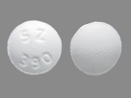 SZ 390: (0781-5207) Hctz 25 mg / Losartan Potassium 100 mg Oral Tablet by Sandoz Inc