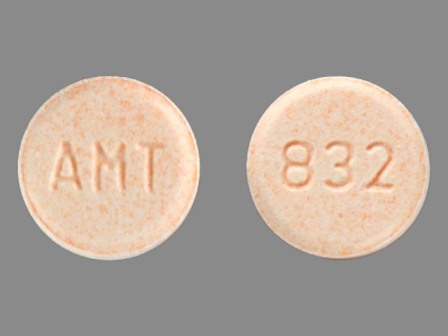 832 AMT: (0832-0111) Amantadine Hydrochloride 100 mg Oral Tablet by Upsher-smith Laboratories, Inc