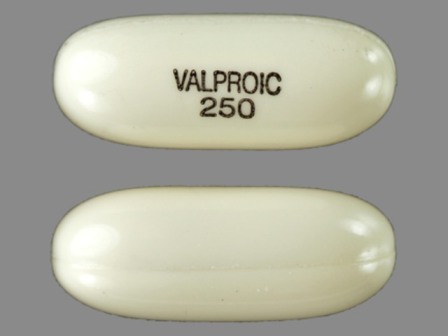 VALPROIC 250: (0832-1008) Valproic Acid 250 mg by Remedyrepack Inc.
