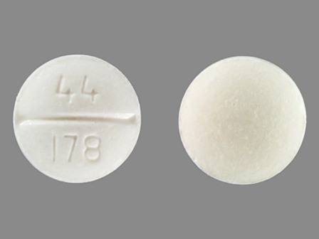44 178: (0904-0250) Pseudoephedrine Hydrochloride 60 mg / Triprolidine Hydrochloride 2.5 mg Oral Tablet by Major Pharmaceuticals