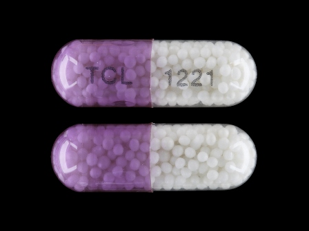 TCL 1221: (0904-0643) Tng 2.5 mg Extended Release Capsule by Major Pharmaceuticals