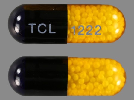 TCL 1222: (0904-0644) Tng 6.5 mg Extended Release Capsule by Major Pharmaceuticals