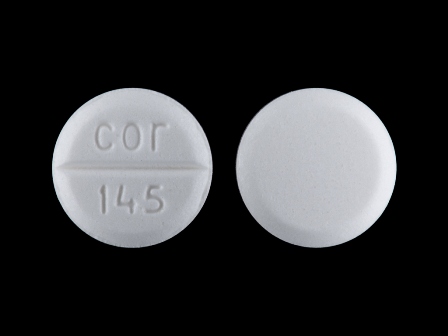 COR 145: (0904-1057) Benztropine Mesylate 2 mg Oral Tablet by Remedyrepack Inc.