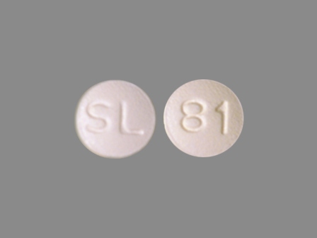 SL 81: (0904-1086) Dipyridamole 25 mg Oral Tablet by Major Pharmaceuticals