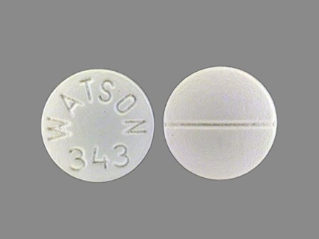 WATSON 343: (0904-2920) Verapamil Hydrochloride 80 mg Oral Tablet by Major Pharmaceuticals