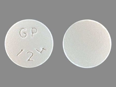 GP124: (0904-5849) Metformin Hydrochloride 500 mg Oral Tablet by Cardinal Health