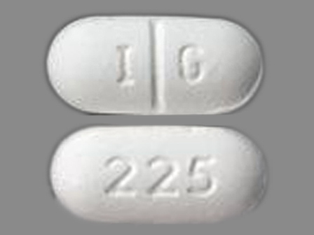 225 IG: (0904-5988) Gemfibrozil 600 mg Oral Tablet by Major Pharmaceuticals