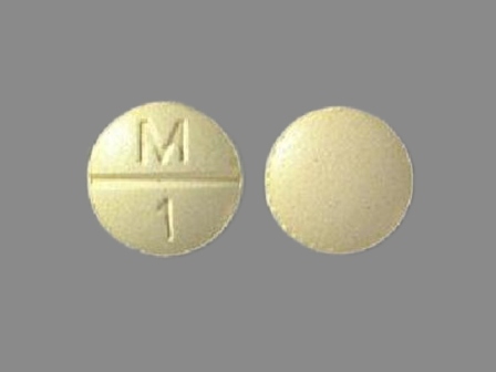 M 1: (0904-6012) Methotrexate 2.5 mg Oral Tablet by A-s Medication Solutions