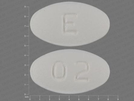 E 02: (10544-187) Carvedilol 6.25 mg Oral Tablet, Film Coated by Proficient Rx Lp