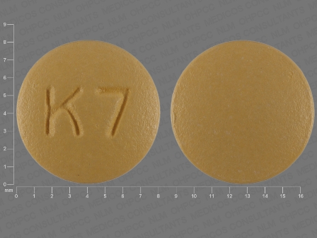 K 7: (10702-007) Cyclobenzaprine Hydrochloride 10 mg Oral Tablet, Film Coated by Pd-rx Pharmaceuticals, Inc.
