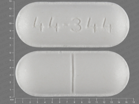 44-344 white caffeine tablet