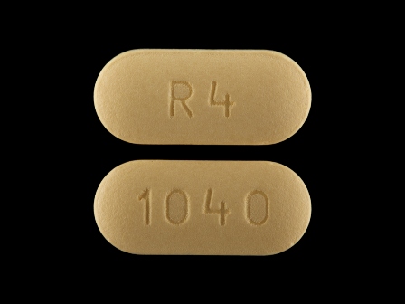 R4 1040: (13668-040) Risperidone 4 mg/1 Oral Tablet by Major Pharmaceuticals