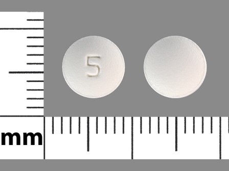 5: (13668-102) Donepezil Hydrochloride 5 mg Oral Tablet, Film Coated by St Marys Medical Park Pharmacy