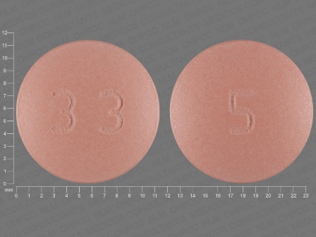 33 5: (13668-133) Felodipine 5 mg 24 Hr Extended Release Tablet by Torrent Pharmaceuticals Limited