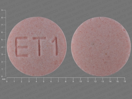 ET1: (13811-648) Meclizine Hydrochloride 25 mg Chewable Tablet by Trigen Laboratories, Inc.