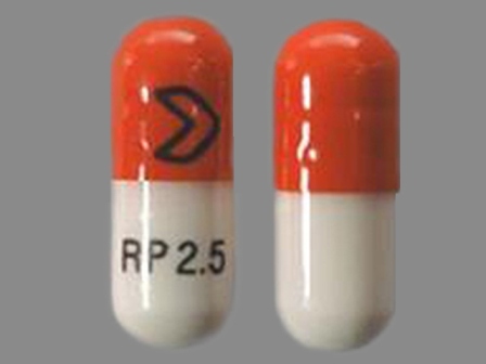 RP 2 5: (16252-571) Ramipril 2.5 mg Oral Capsule by Cobalt Laboratories