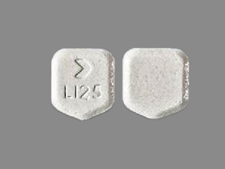 LI25: (16252-598) Lamotrigine 25 mg Chewable Tablet by American Health Packaging