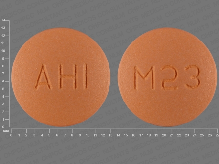 AHI M23: (16729-031) Methyldopa 500 mg Oral Tablet by Accord Healthcare Inc.