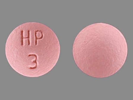 HP 3: (23155-003) Hydralazine Hydrochloride 50 mg Oral Tablet, Film Coated by Cardinal Health