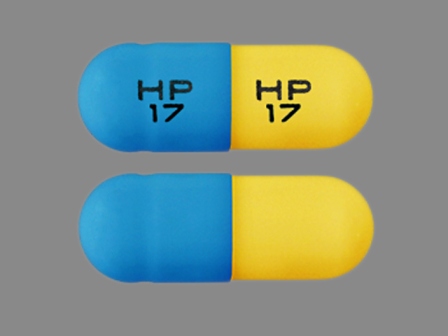 HP 17: (23155-017) Achromycin V 250 mg Oral Capsule by Heritage Pharmaceuticals Inc.