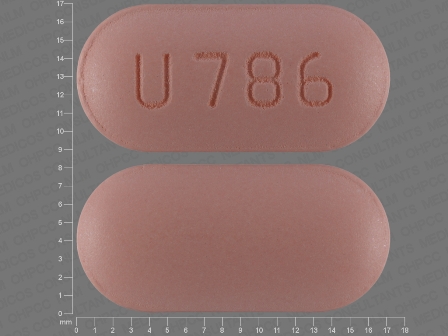 U786: (23155-117) Glipizide and Metformin Hcl Oral Tablet, Film Coated by Proficient Rx Lp