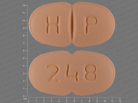 HP 248: (23155-248) Venlafaxine 50 mg (As Venlafaxine Hydrochloride 56.6 mg) Oral Tablet by Remedyrepack Inc.