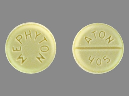 Aton 405 Mephyton: (25010-405) Mephyton 5 mg Oral Tablet by Aton Pharma, Inc.